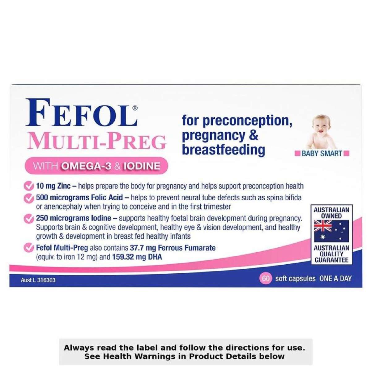Multi-Preg with Omega-3 & Iodine