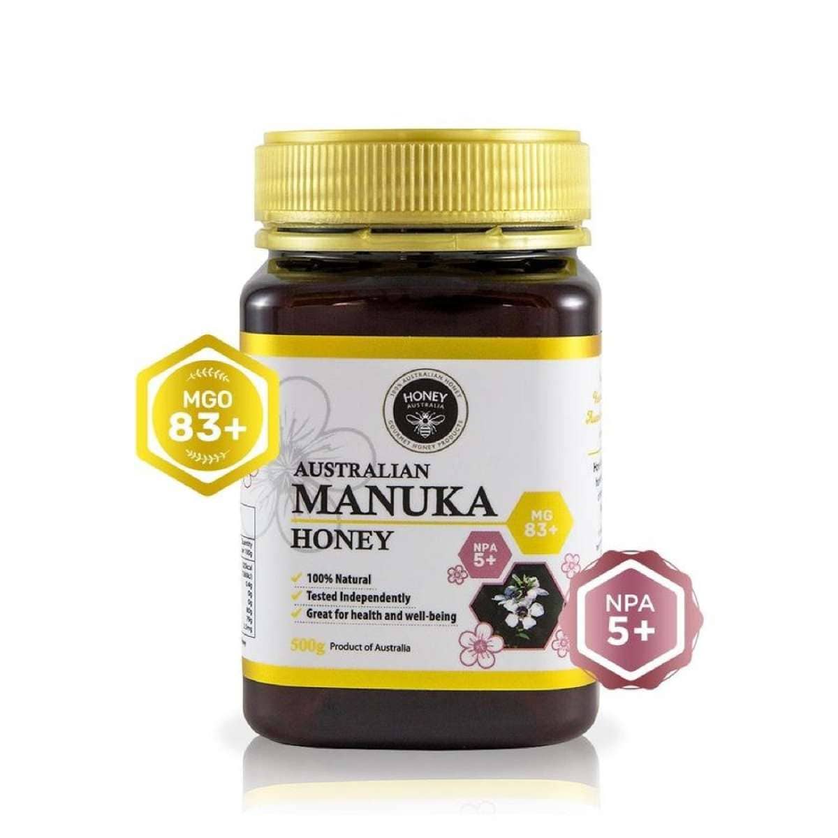 Australian Manuka Honey MGO 83 +