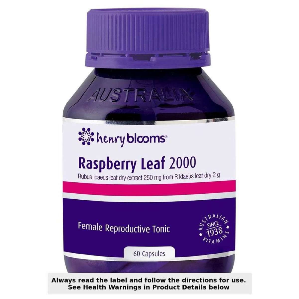 Raspberry Leaf 2000mg Flavoured