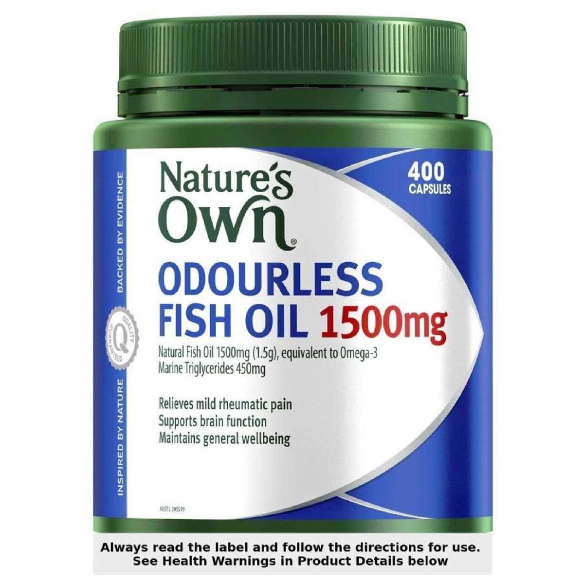 Odourless Fish Oil