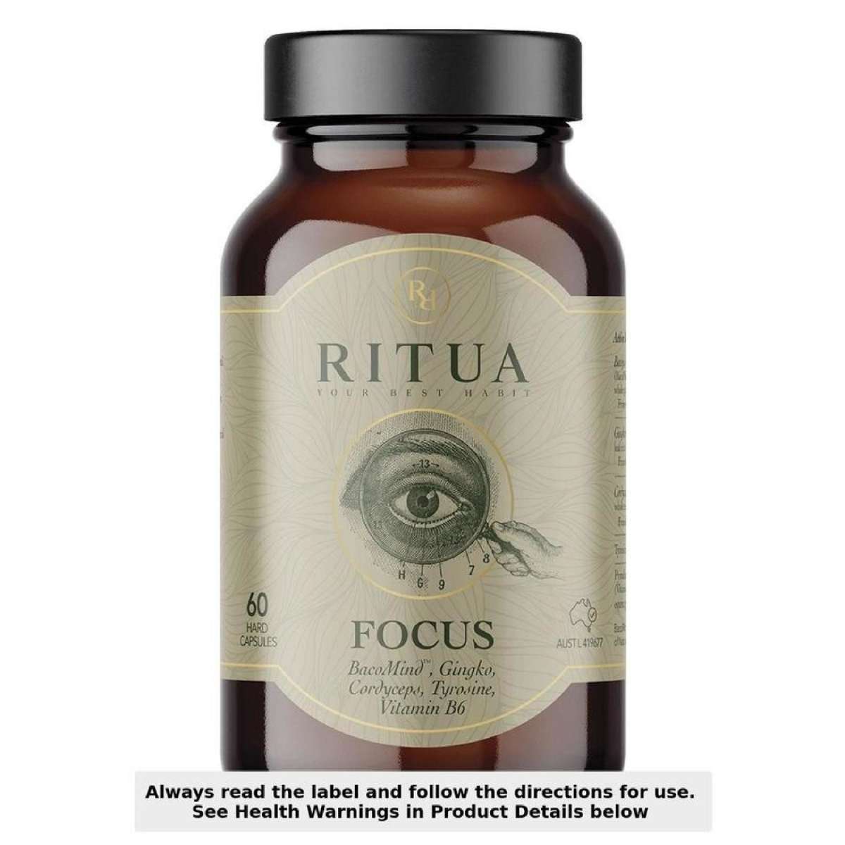 FOCUS BacoMind Ginko Cordyceps Tyrosine B6