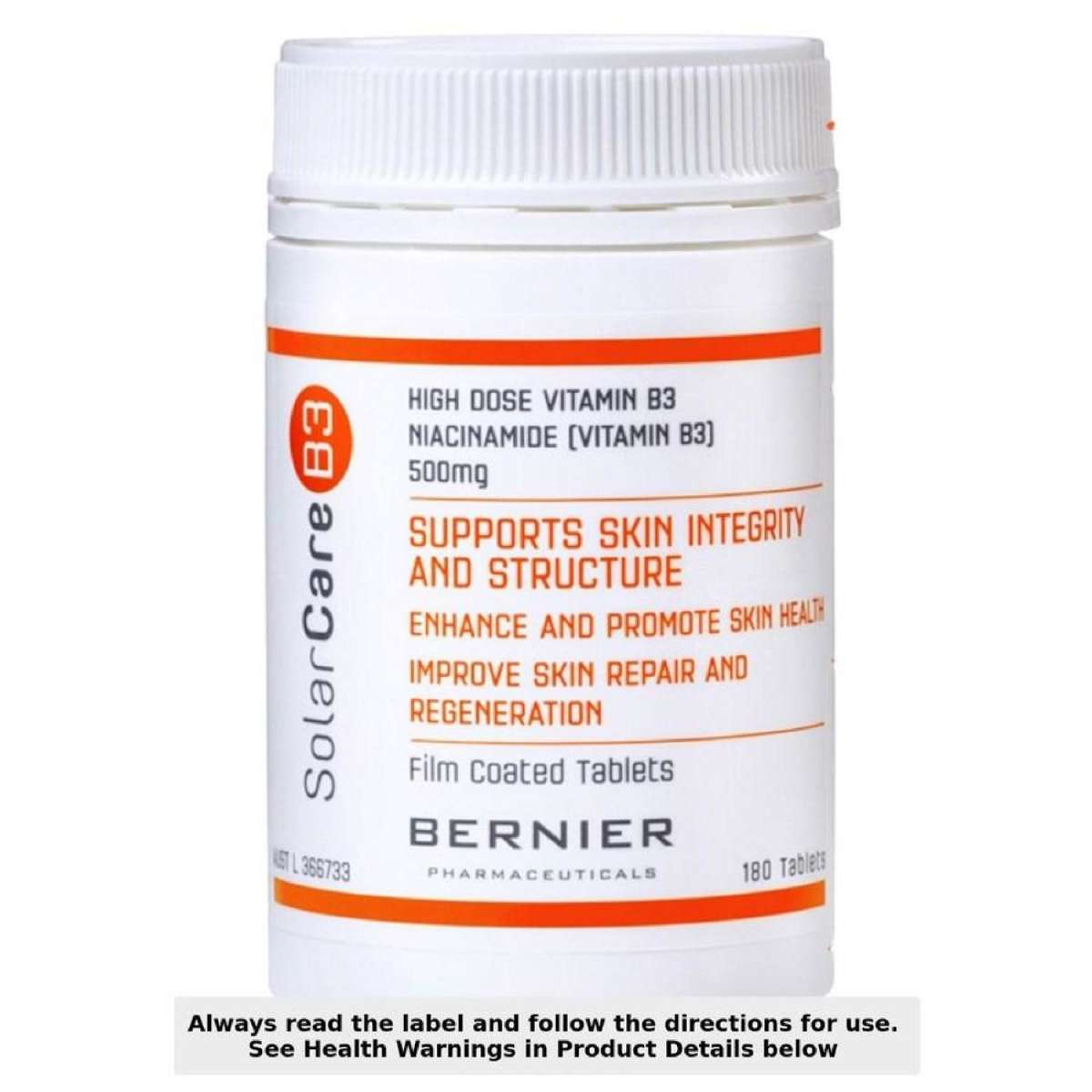 High Dose Vitamin B3