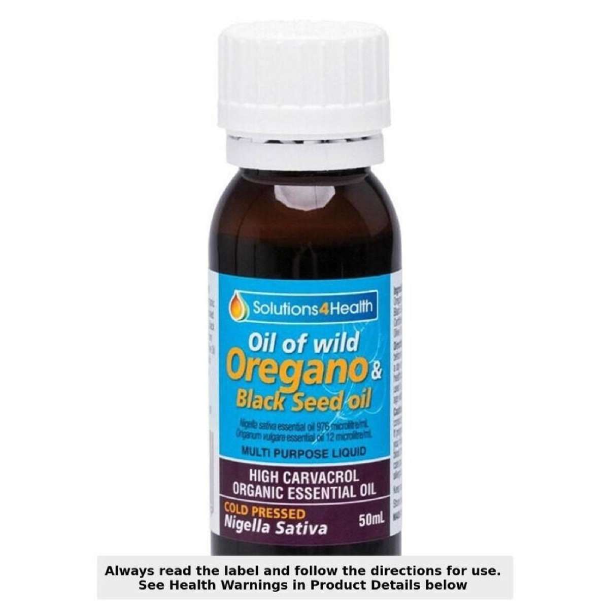 Wild Oregano Oil & Black Seed Oil