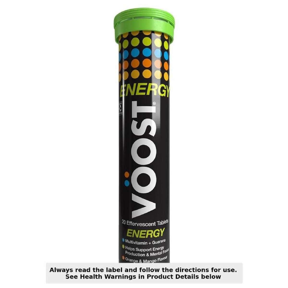 Energy Multivitamin + Guarana 20 Effervescent Tablet
