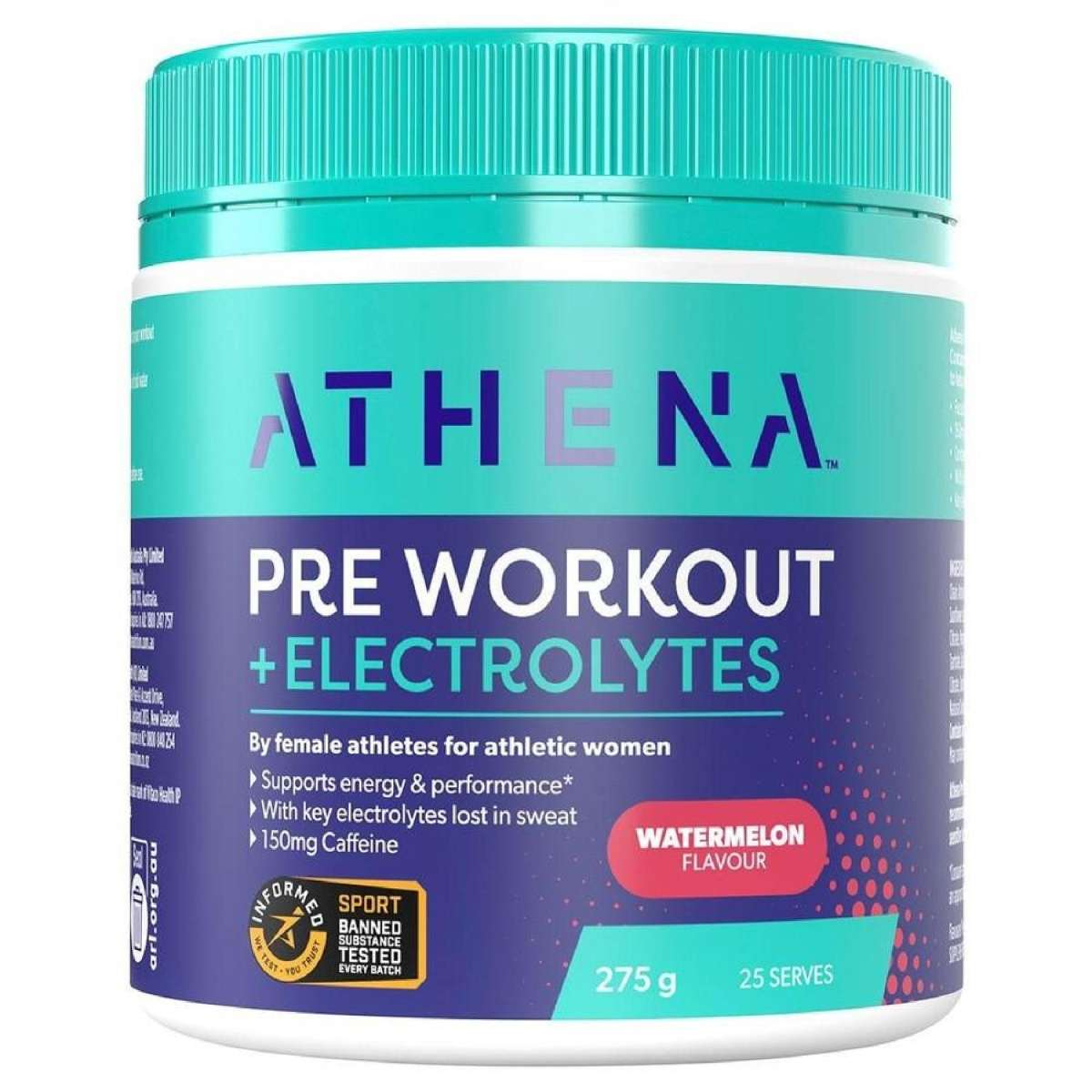 Athena Preworkout + Electryolytes + Caffeine Watermelon