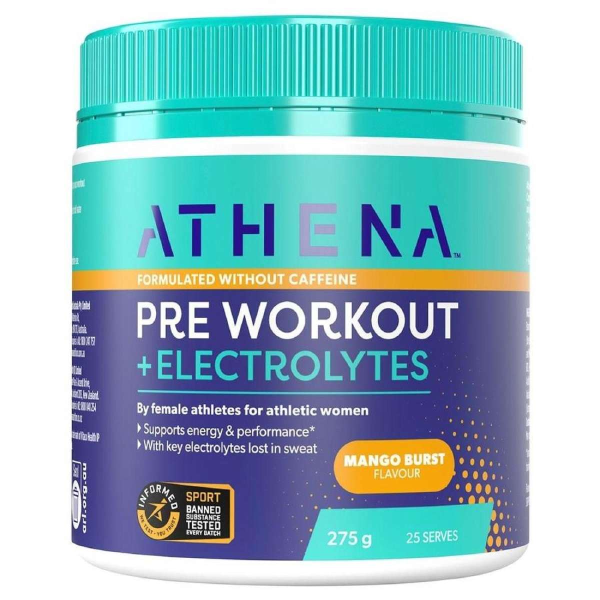Athena Preworkout + Electrolytes Mango Burst