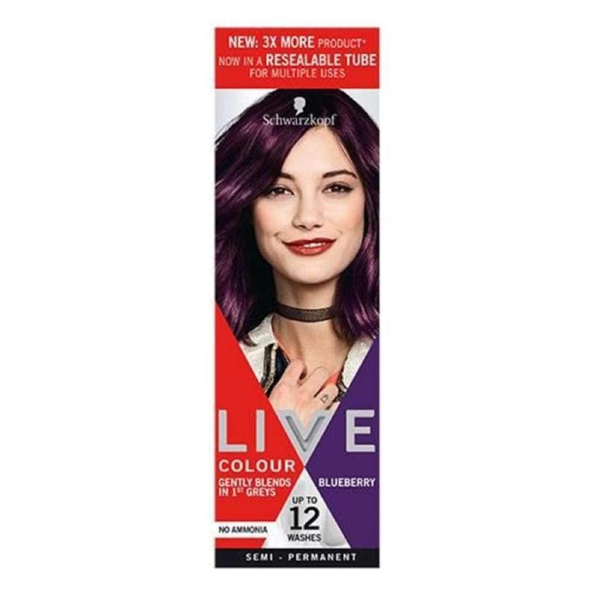 Schwarzkopf Live Colour Blueberry 75ml