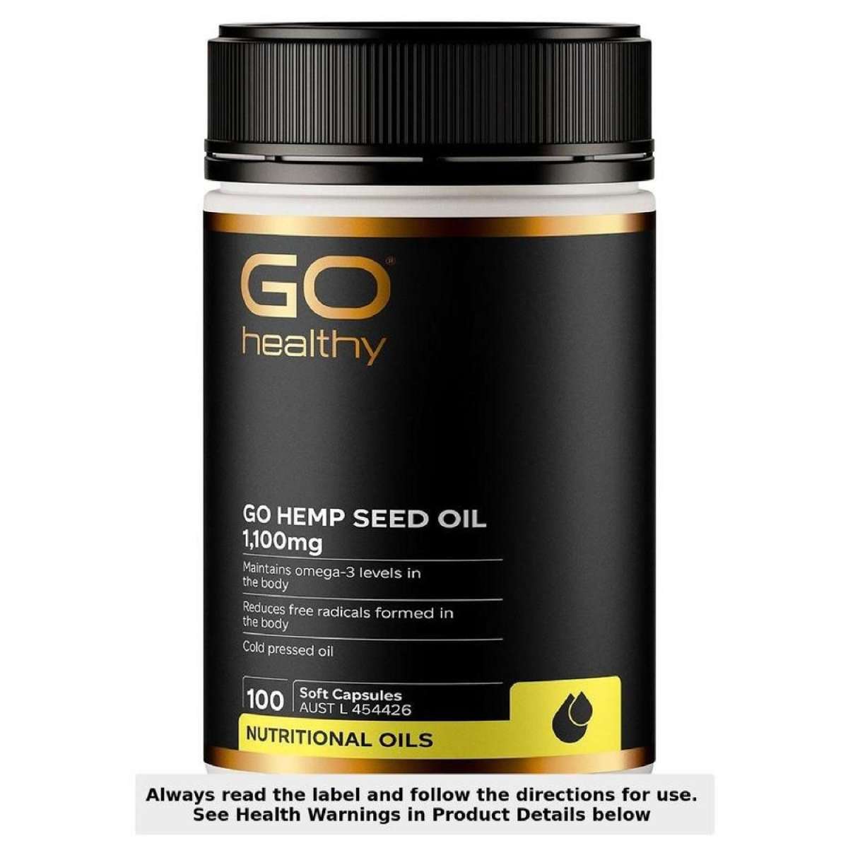 Hemp Seed Oil 1100mg