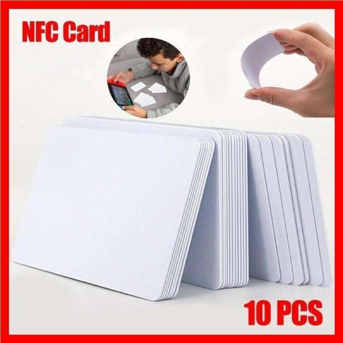 Tag NFC NTAG215 In PVC - Diametro 25mm, Compatibili Con Amiibo E Tagmo, Confezione Da 10 Pezzi - Foto 10