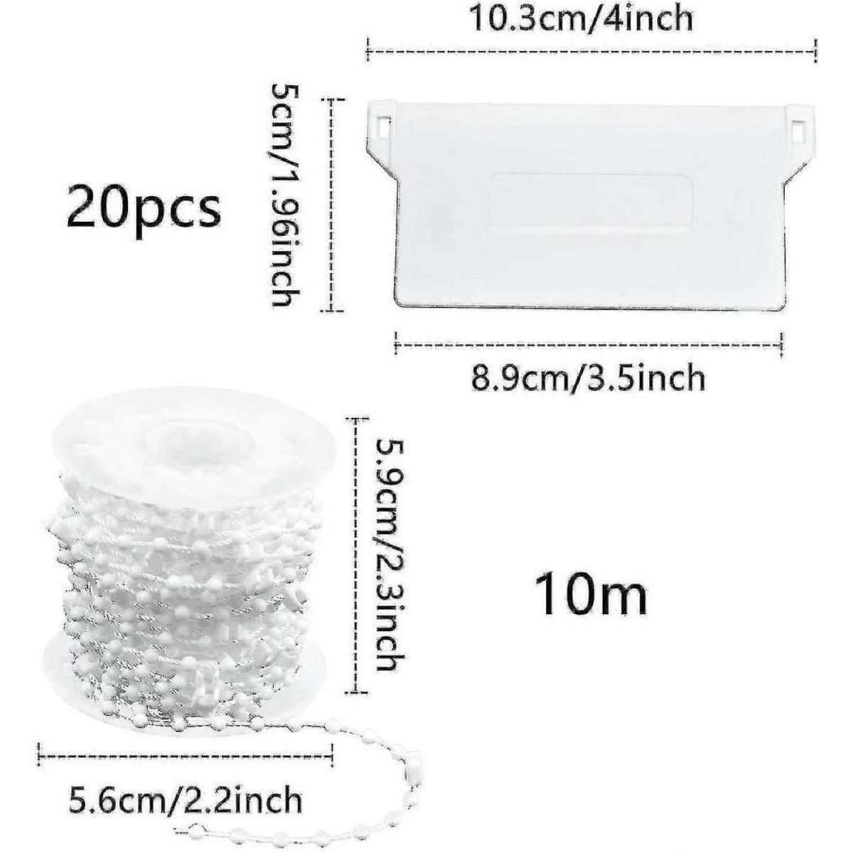 SING F LTD 31Pcs Vertical Blind Bottom Weights Accessories - View #8