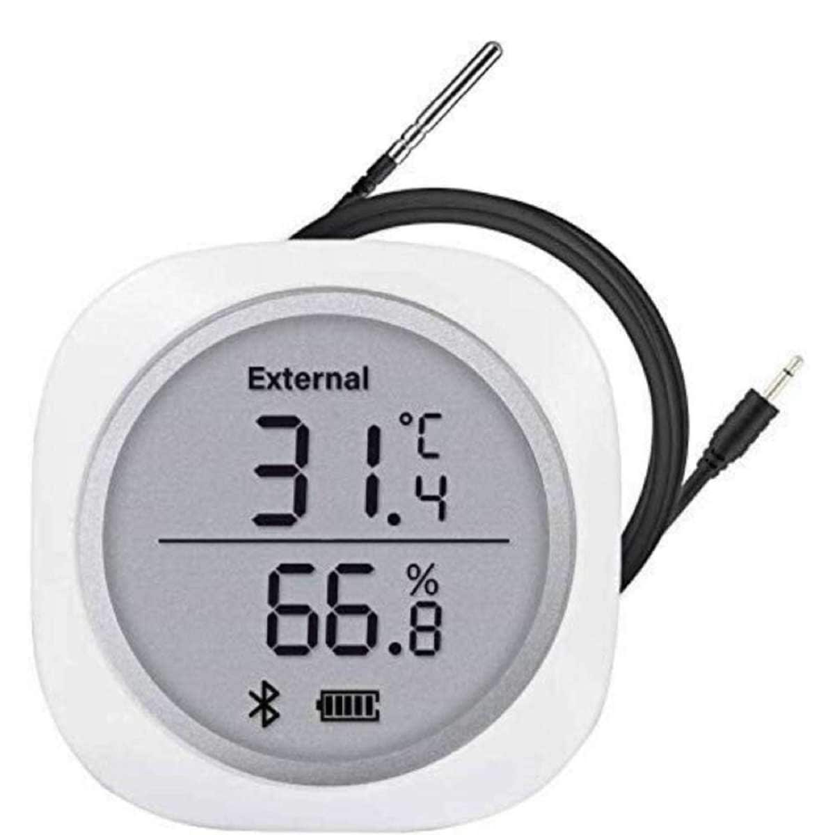 Wireless Temp Data Logger IBS-TH1 Plus LED Display with External Probe