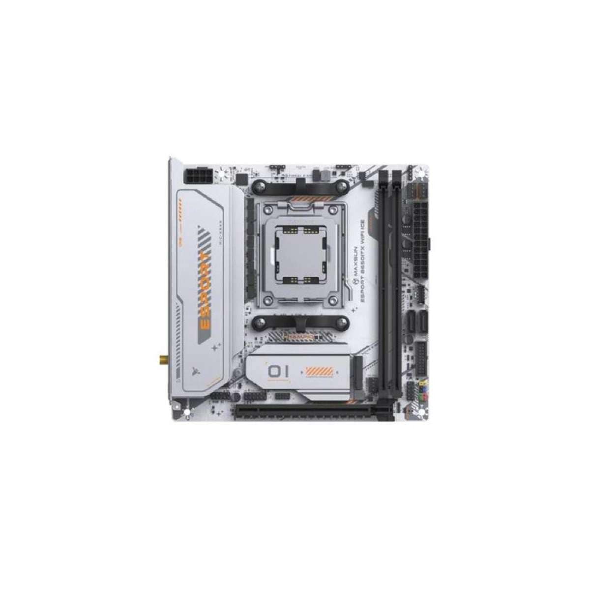 MAXSUN eSport B650ITX Wifi ICE Gaming Motherboard Supports Ryzen