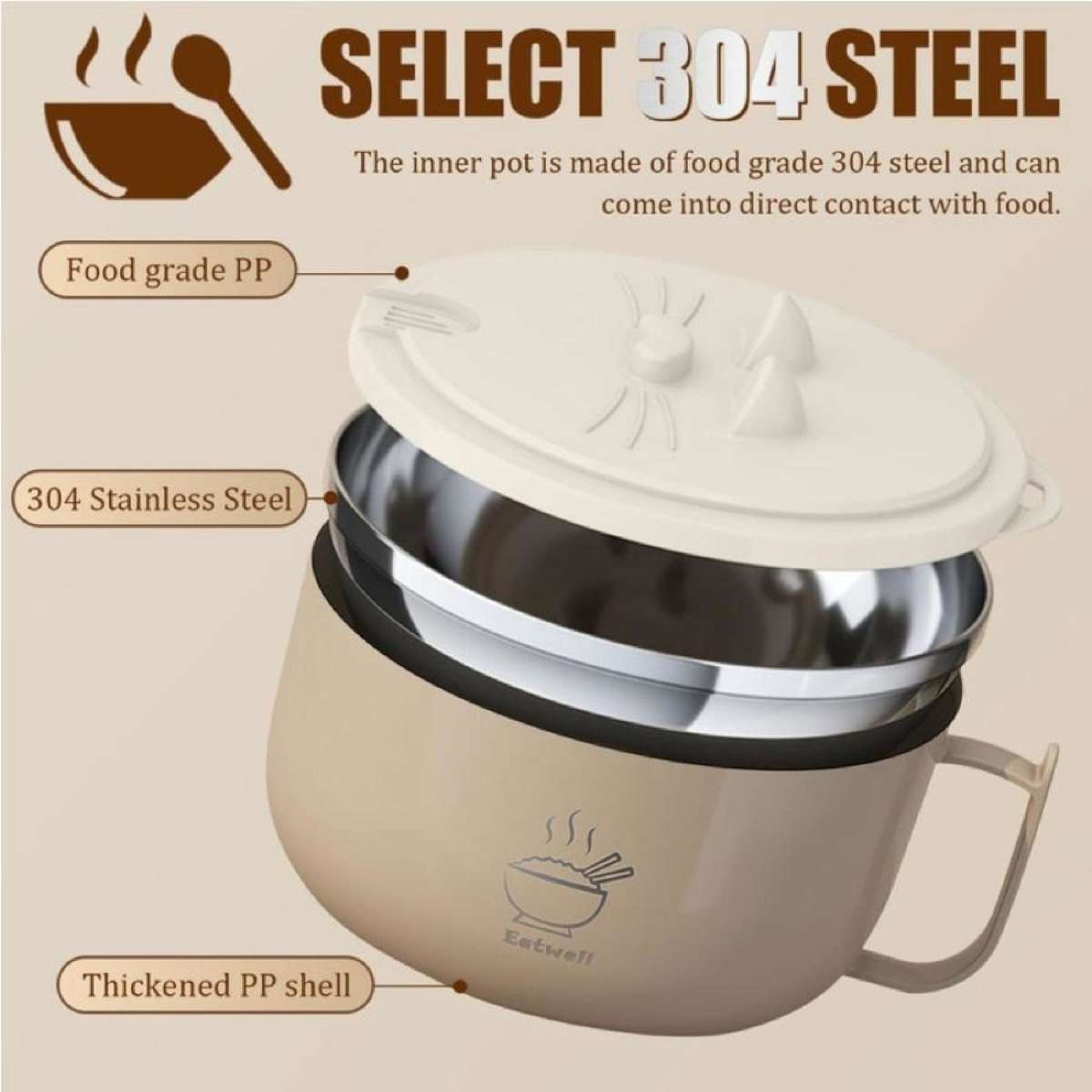 Large Ramen Bowl For Restaurant Use Ceramic Noodle Bowl With Lid, Retro Design, Ideal For Soups, Salads, And Kitchen Tableware From Dorothystore, $33.54