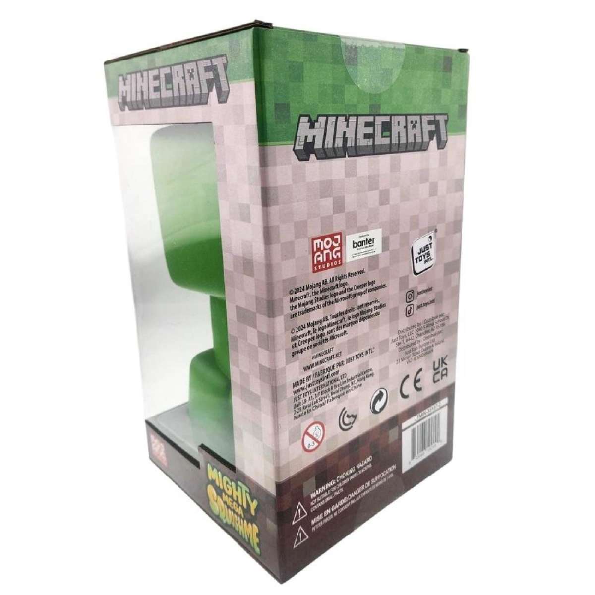 From blocky terror to soft squeeze! 💚 Minecraft Mighty Mega SquishMe - Creeper is now available