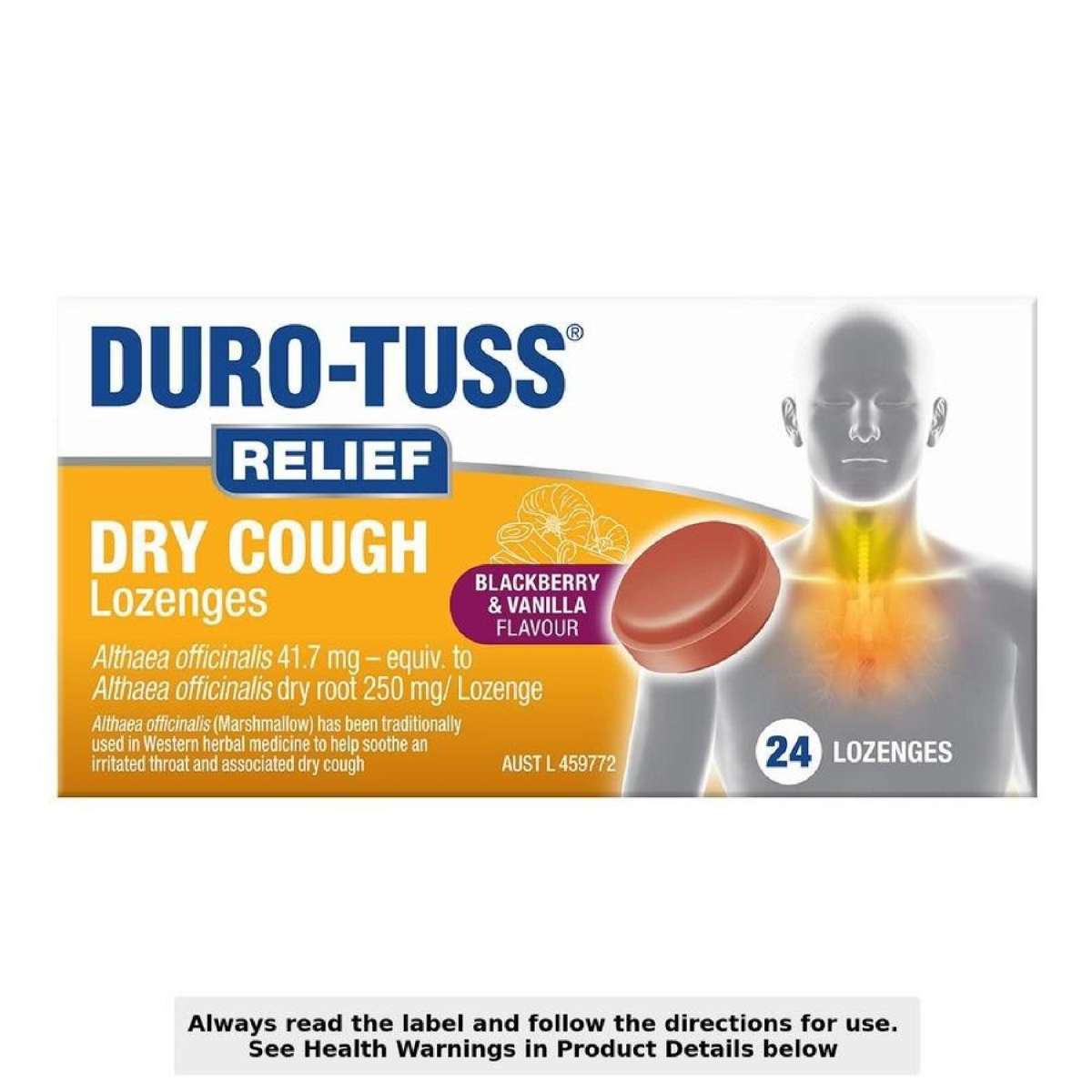 Relief Dry Cough Lozenges