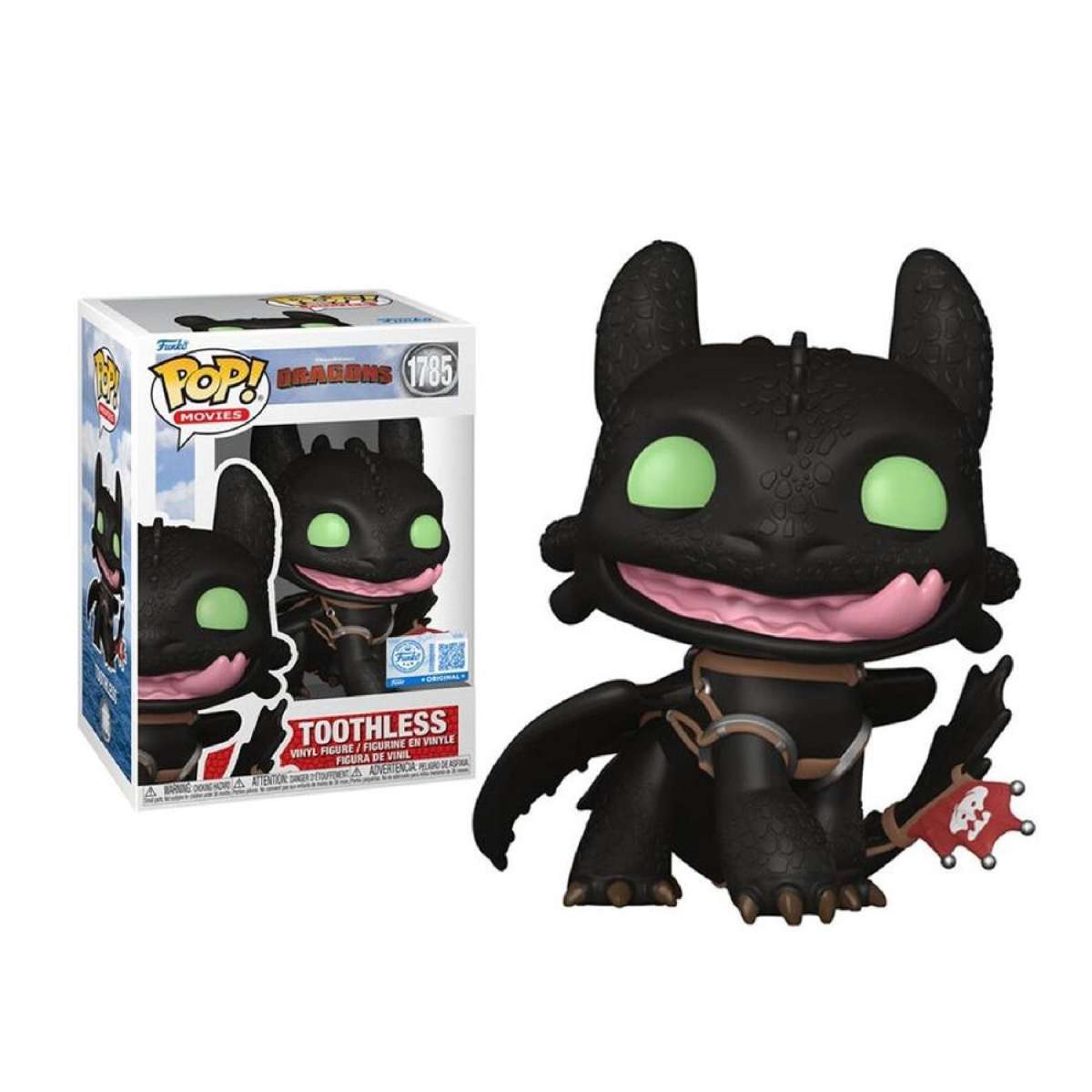 Funko How To Train Your Dragon Toothless With Tongue Pop! Vinyl