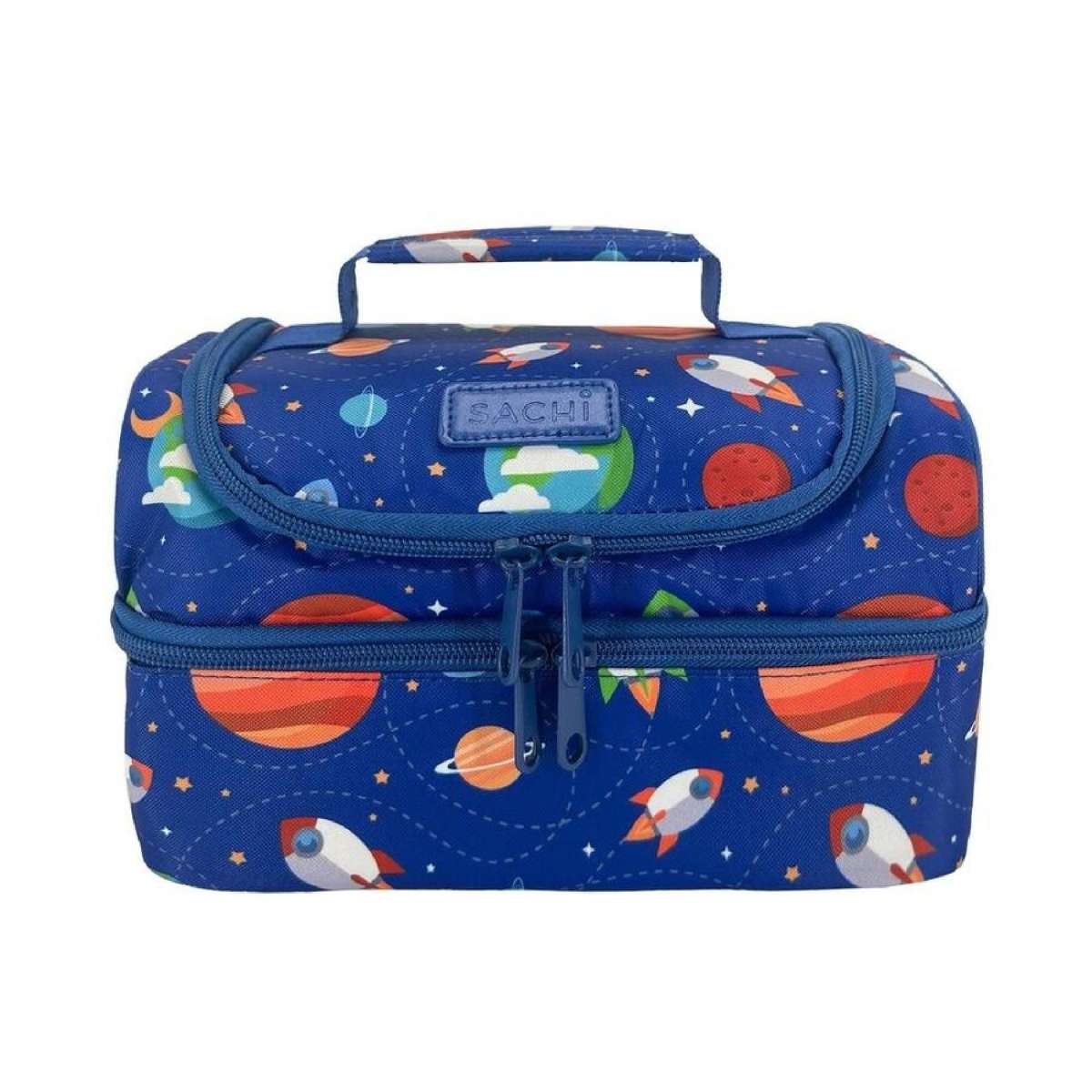 Sachi Insulated Double Decker Lunch Bag - Outer Space