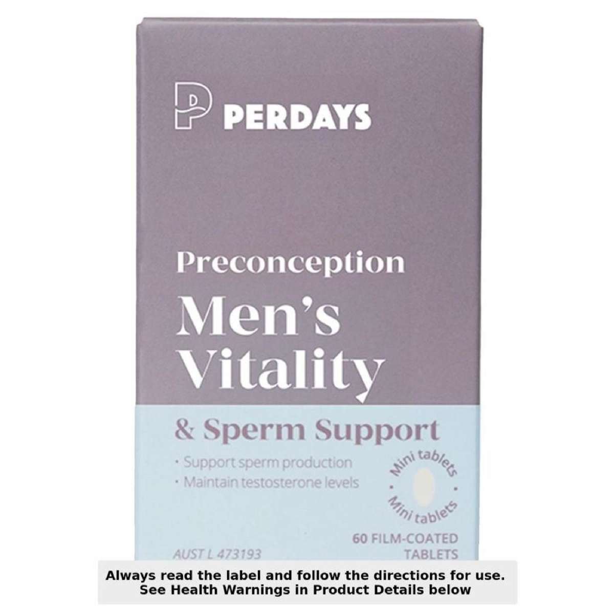 Preconception Men's Vitality & Sperm Support