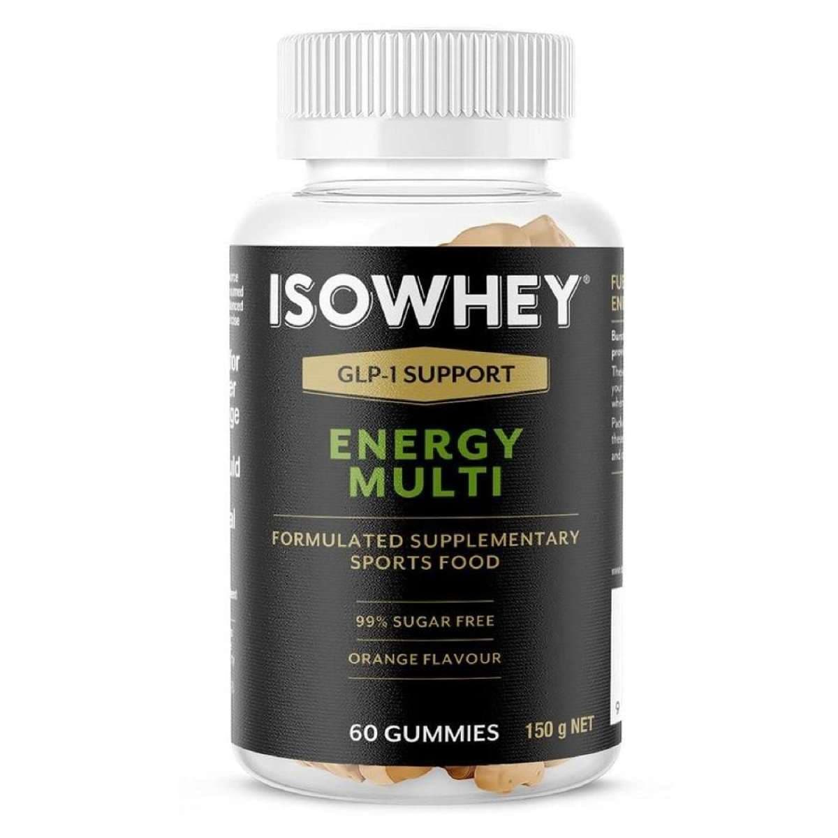 glp 1 supplement gummies Isowhey GLP-1 Energy Multi Gummies 60 Pack
