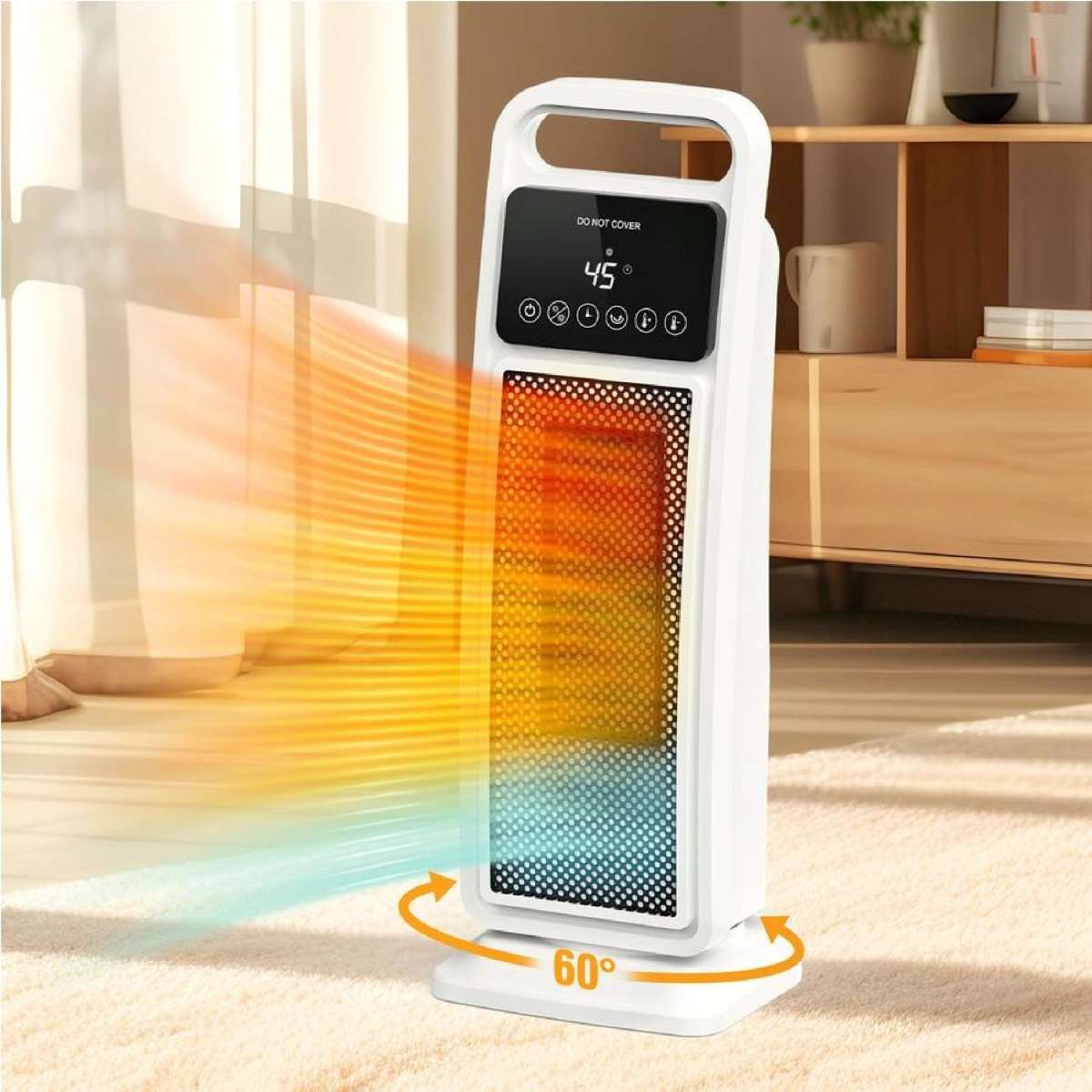 Advwin Heater 2000W Self-Regulating Ceramic Electric Portable
