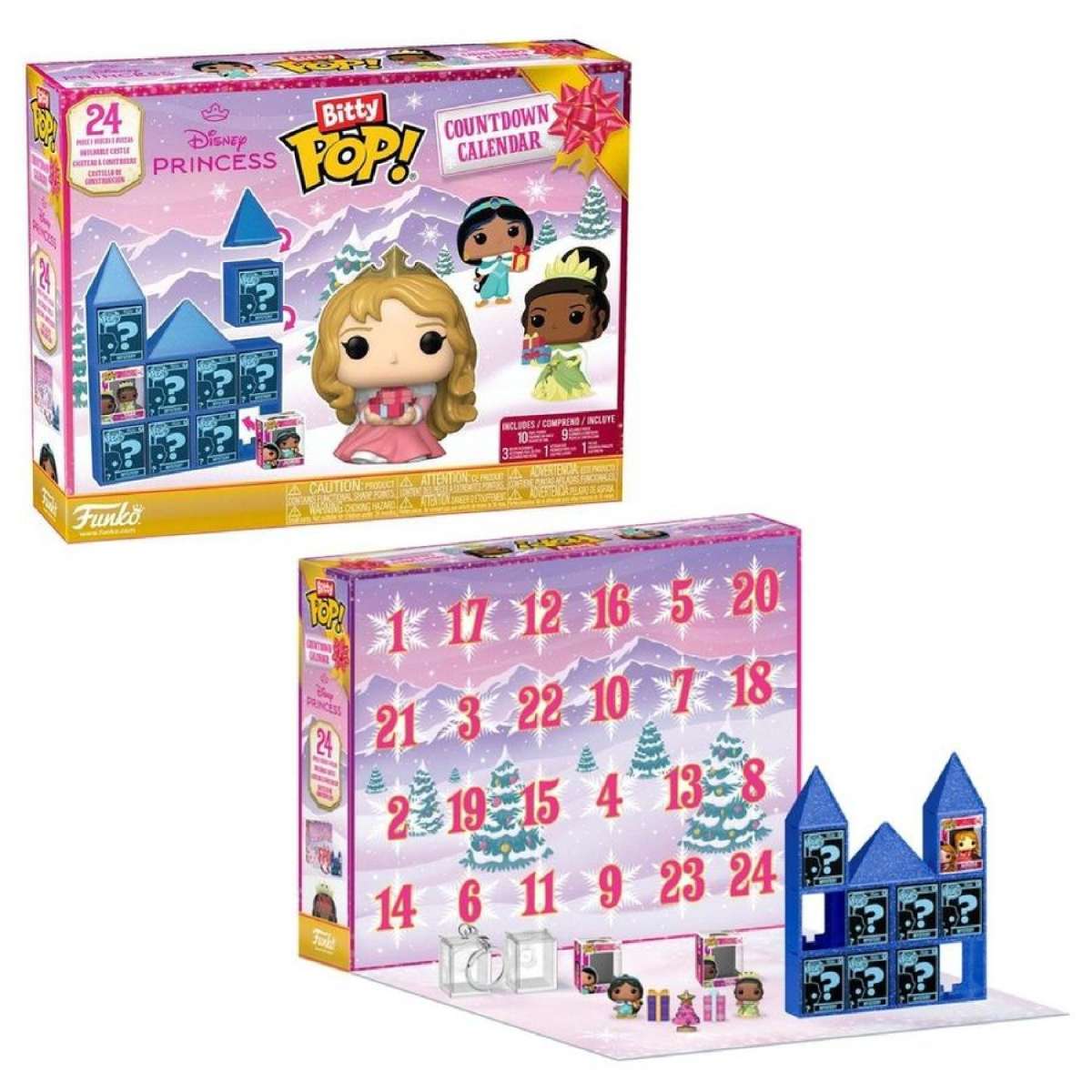 Disney Princess 2025 Bitty POP! Funko POP! Vinyl Countdown Advent