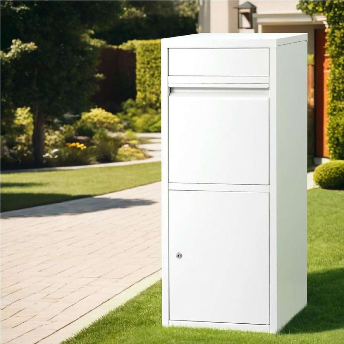 Gardeon Parcel Letterbox Drop Box Package White
