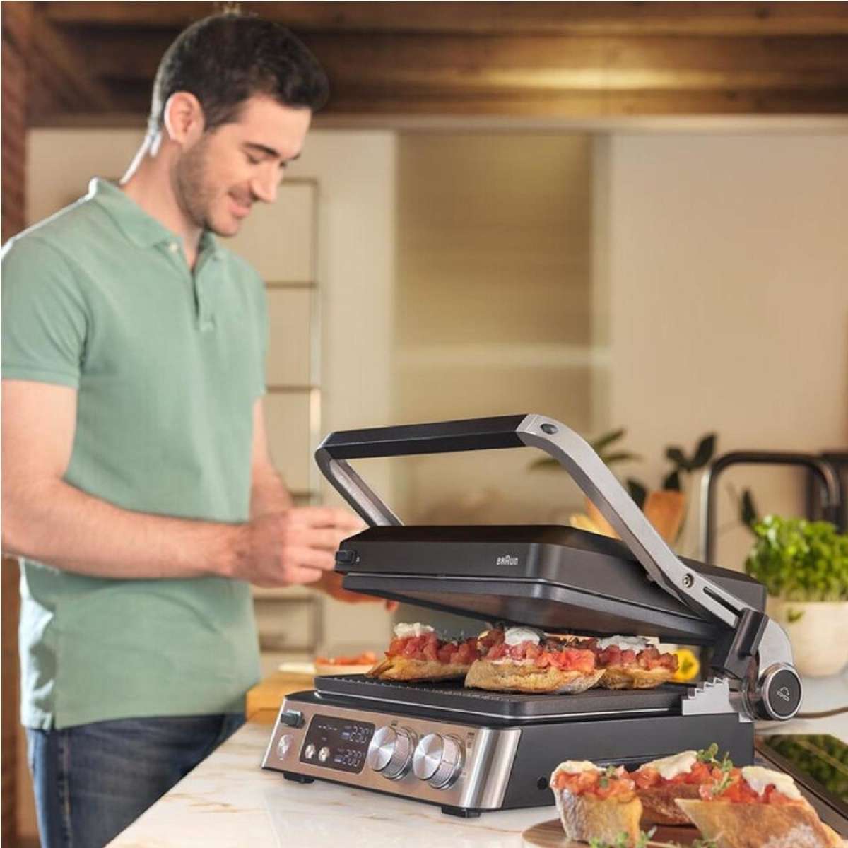 Braun MultiGrill 7 Electric Grill BBQ Sandwich Press 2000W