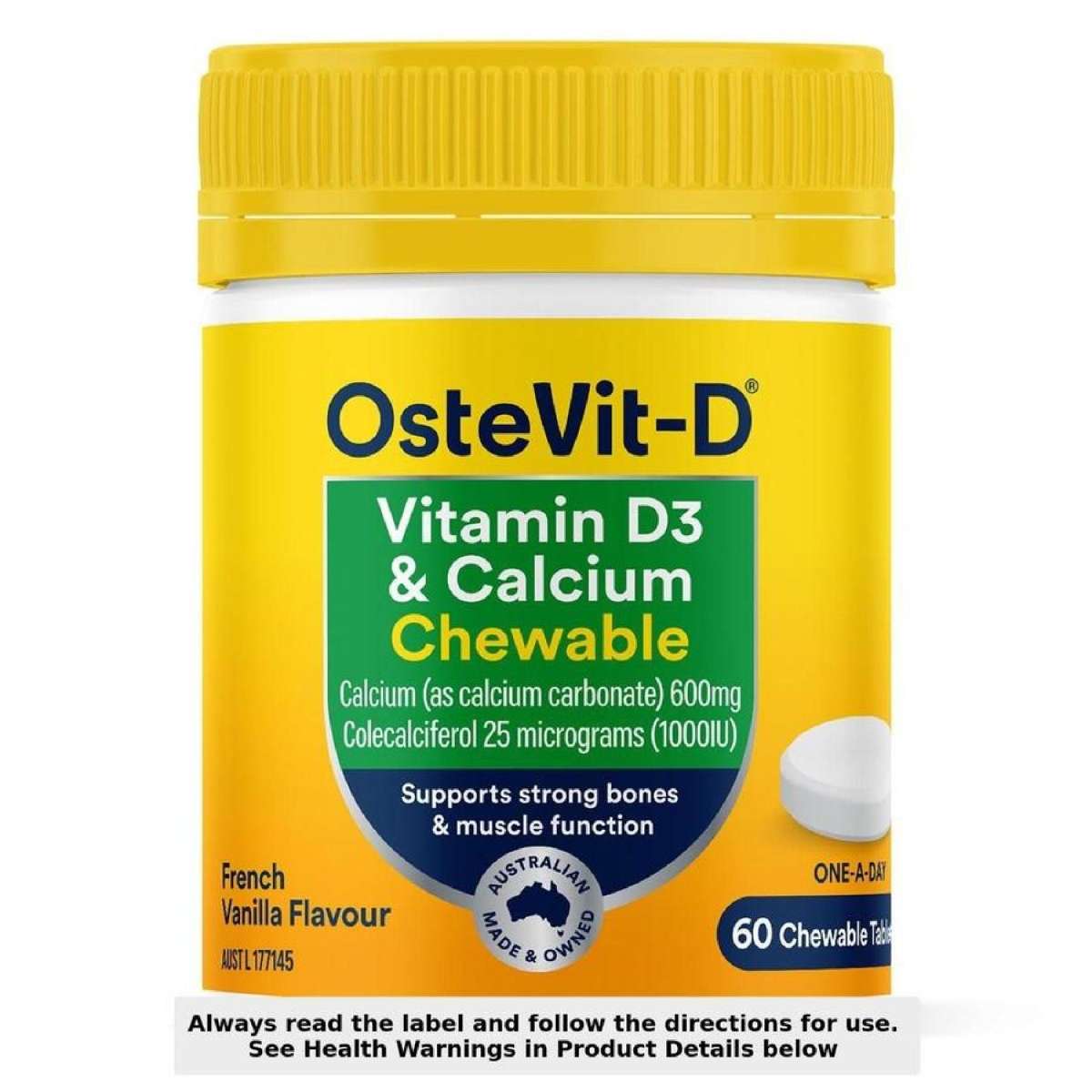 Vitamin D3 & Calcium Chewables