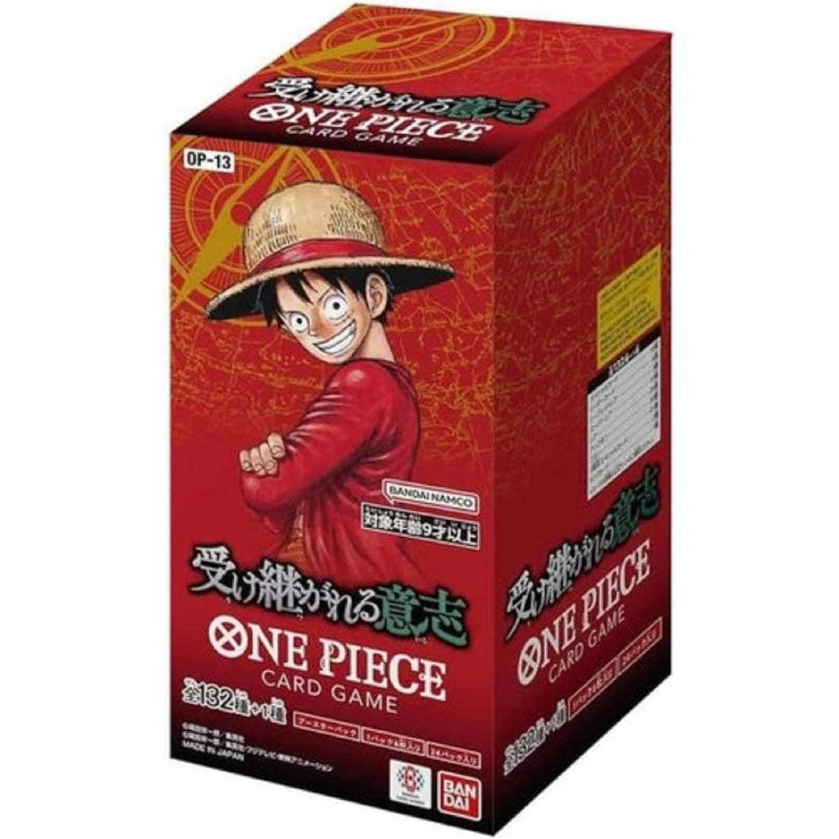 One Piece Card Game - Carrying On His Will OP-13 Booster Box