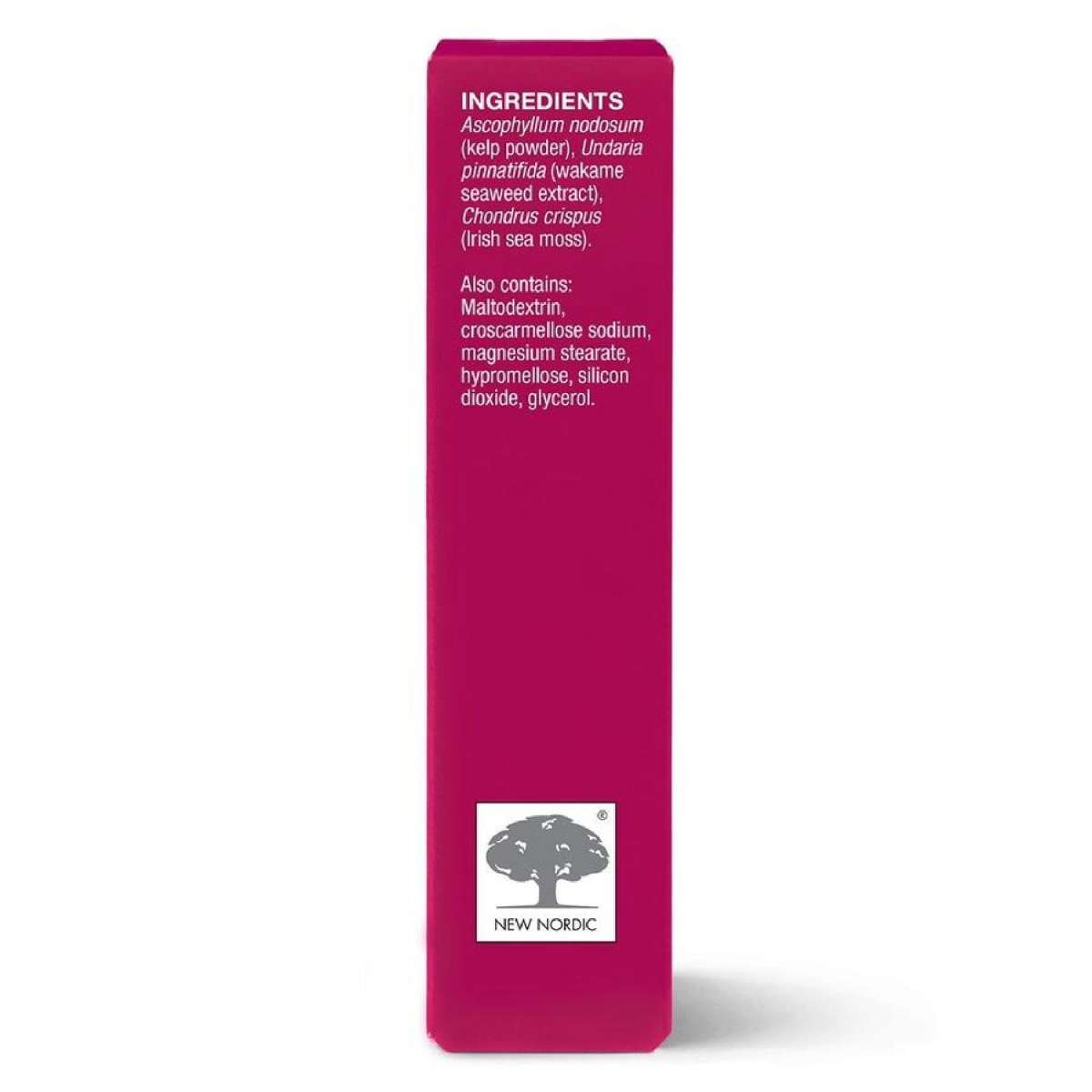 thumbnail image 2 of New Nordic Irish Sea Moss Extract Tablets - 30 Count, Tri-Algae Complex With Kelp & Wakame, Vegan, Gluten Free 2 of 4