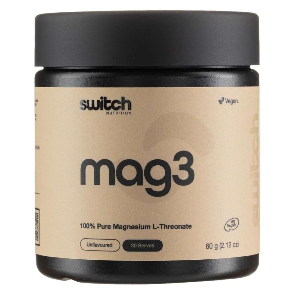 Switch Nutrition Mag3 100% Pure Magnesium L-Threonate Powder