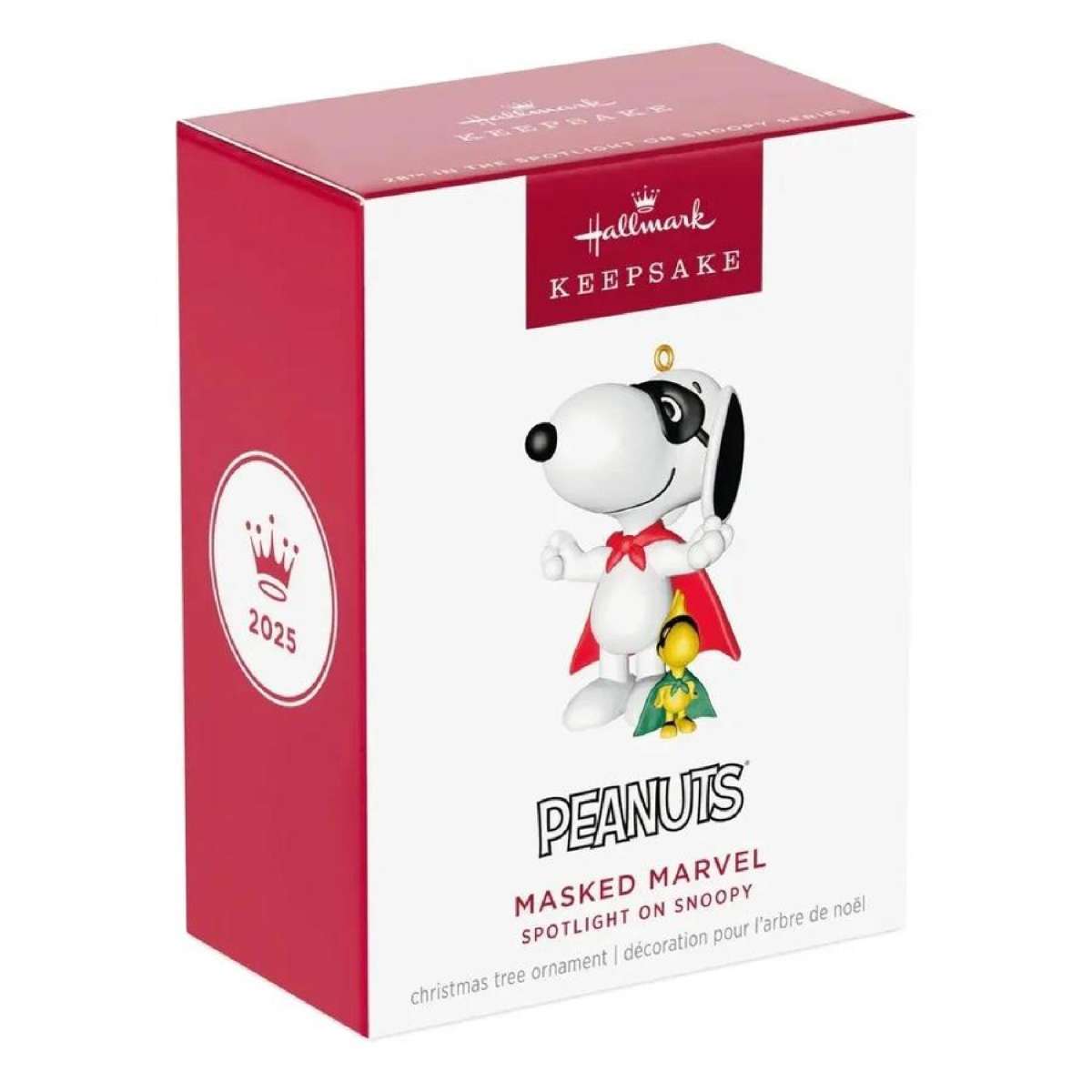 Hallmark Keepsake Ornament – Snoopy For Christmas (Peanuts), Decorazione Natalizia 2015