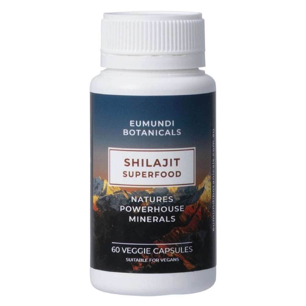 Eumundi Botanicals Shilajit 60 Capsules