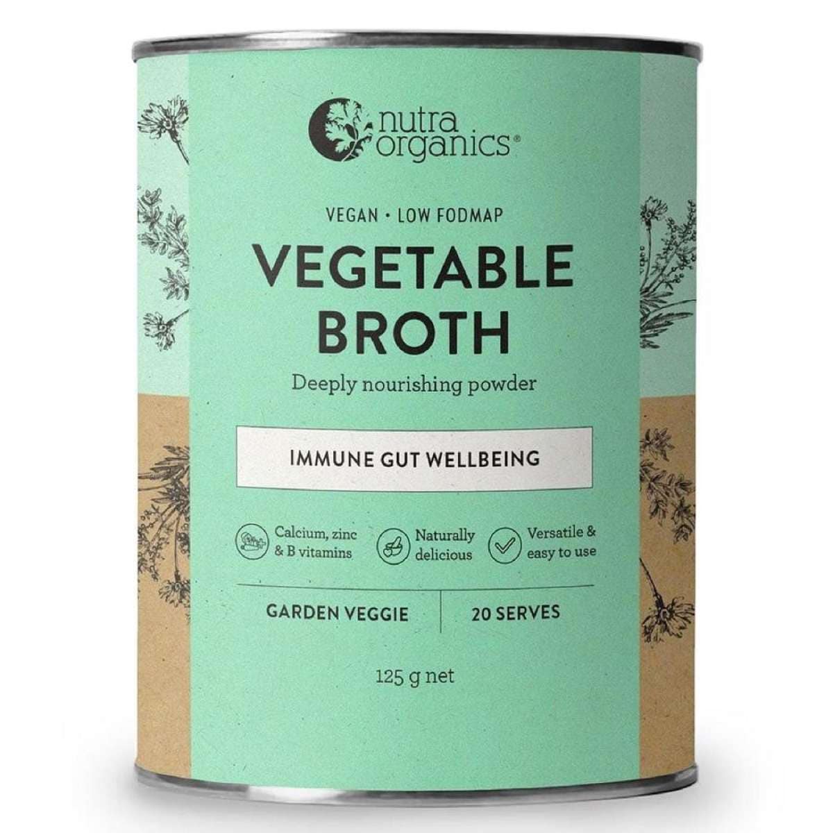 Vegetable Broth Powder Garden Veggie