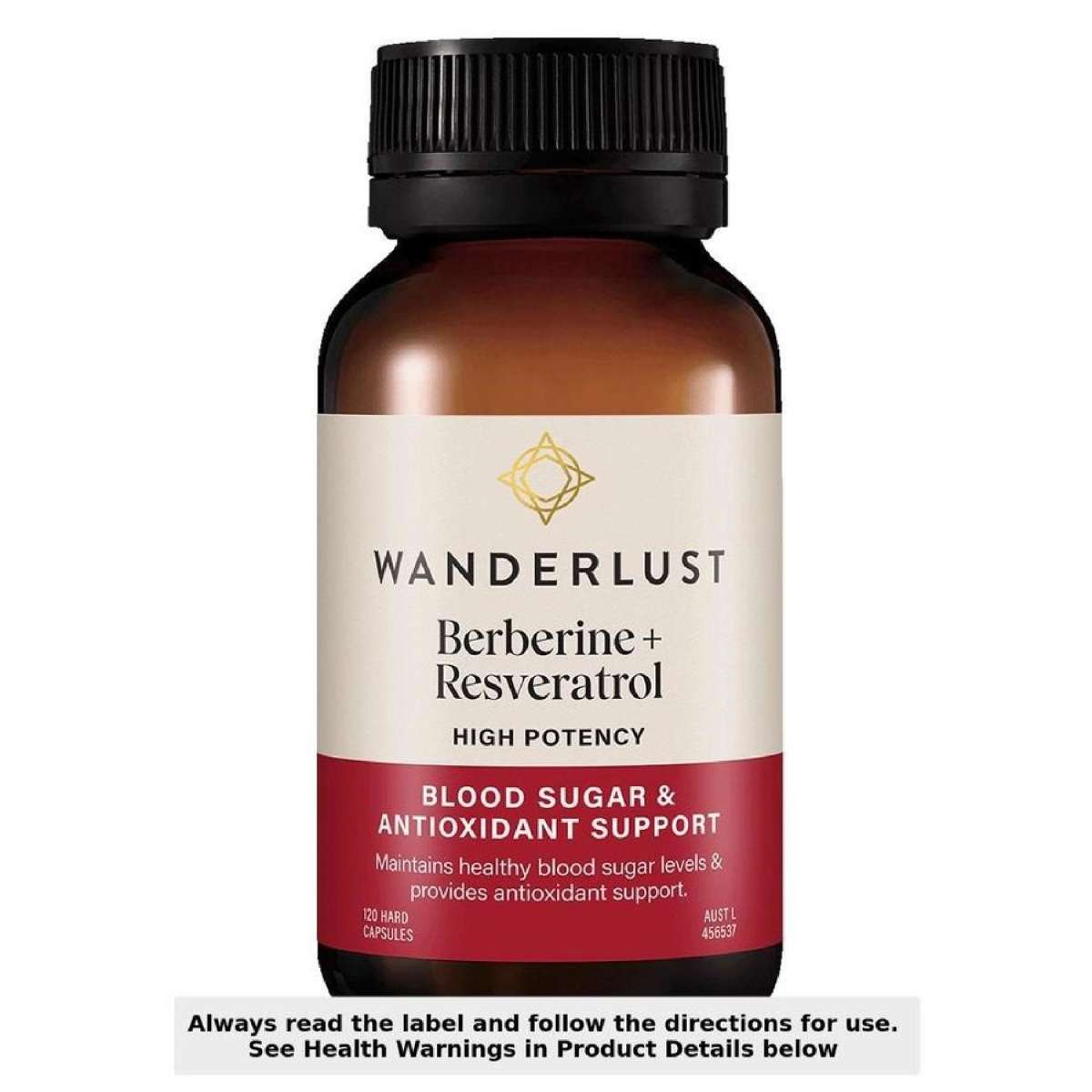 Berberine + Resveratrol 120 Capsule