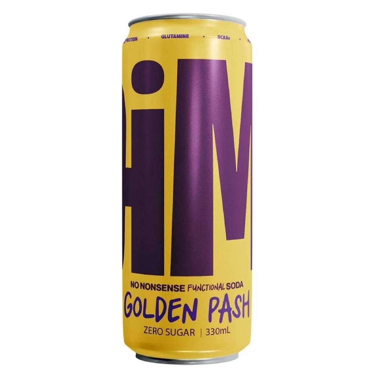 Protein + Prebiotic Functional Soda No Sugar Golden Pash