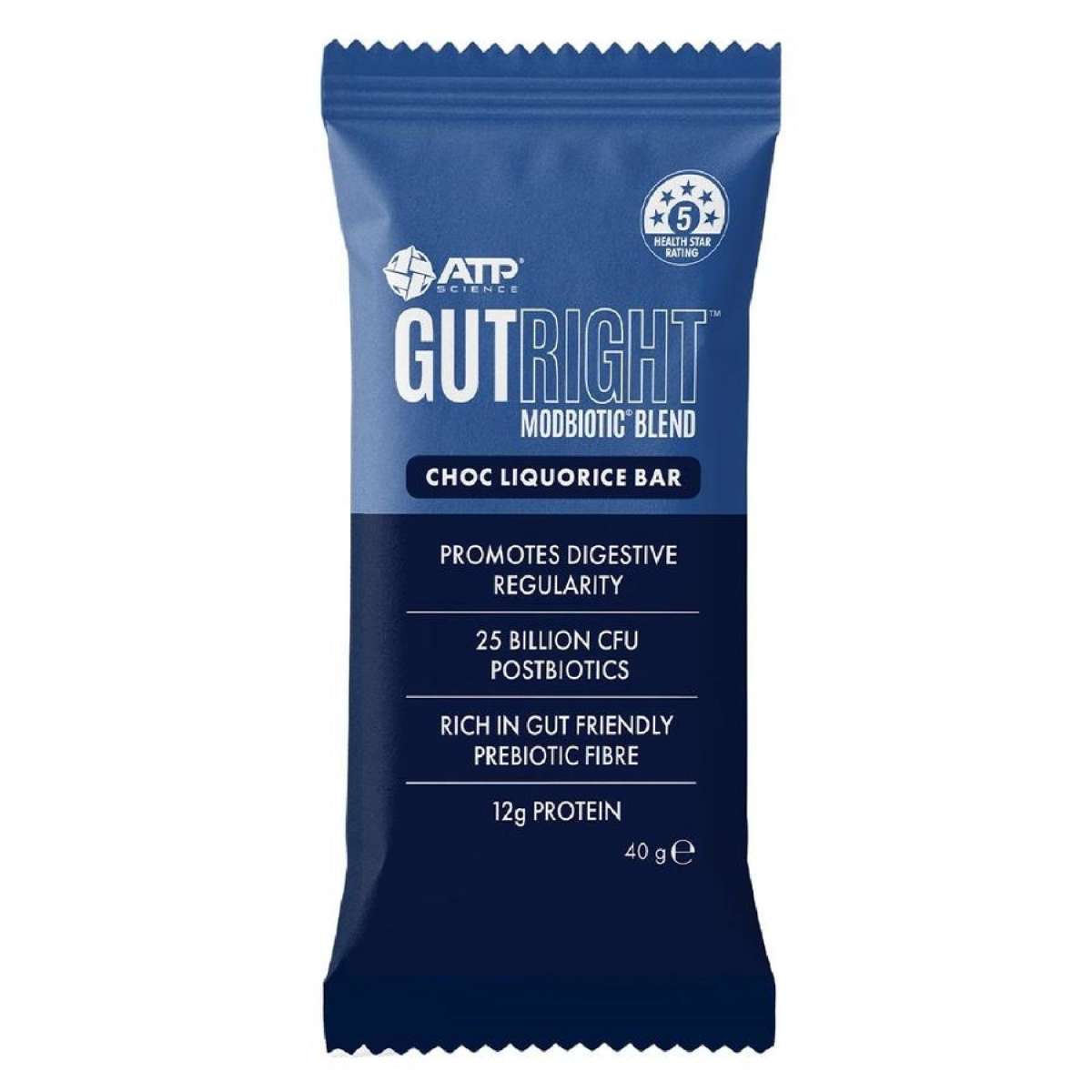 Gutright Microbiotic Blend Choc Liquorice Bar Flavoured
