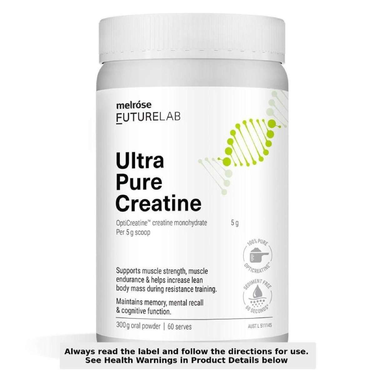 FutureLab Ultra Pure Creatine Monohydrate Powder