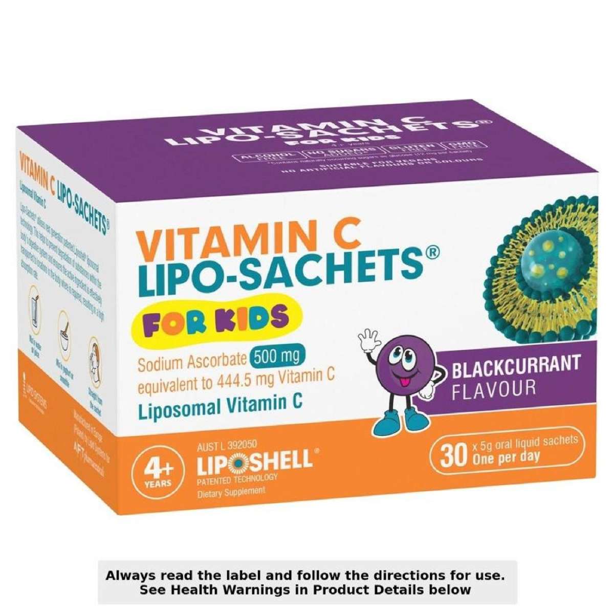 Kids Vitamin C 500mg Liquid Sachet