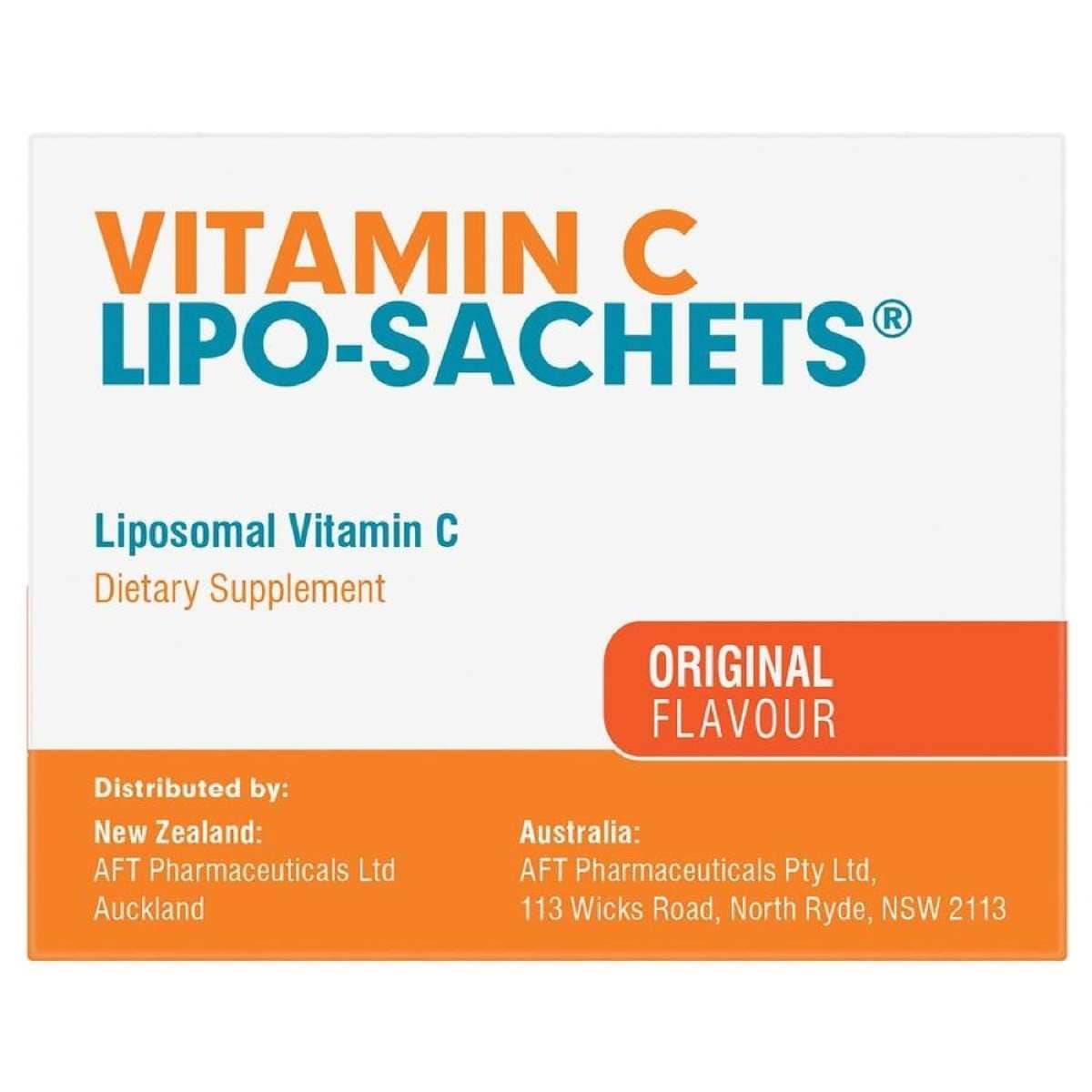Lipo-Sachet Vitamin C Original Liquid Sachets 30 x 5g | Woolworths