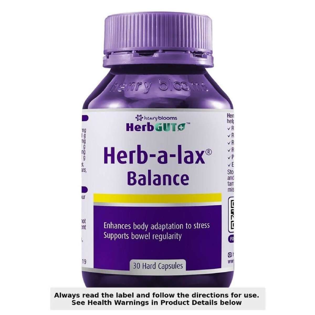 HerbGut + Herb A Lax Balance 30 Capsule