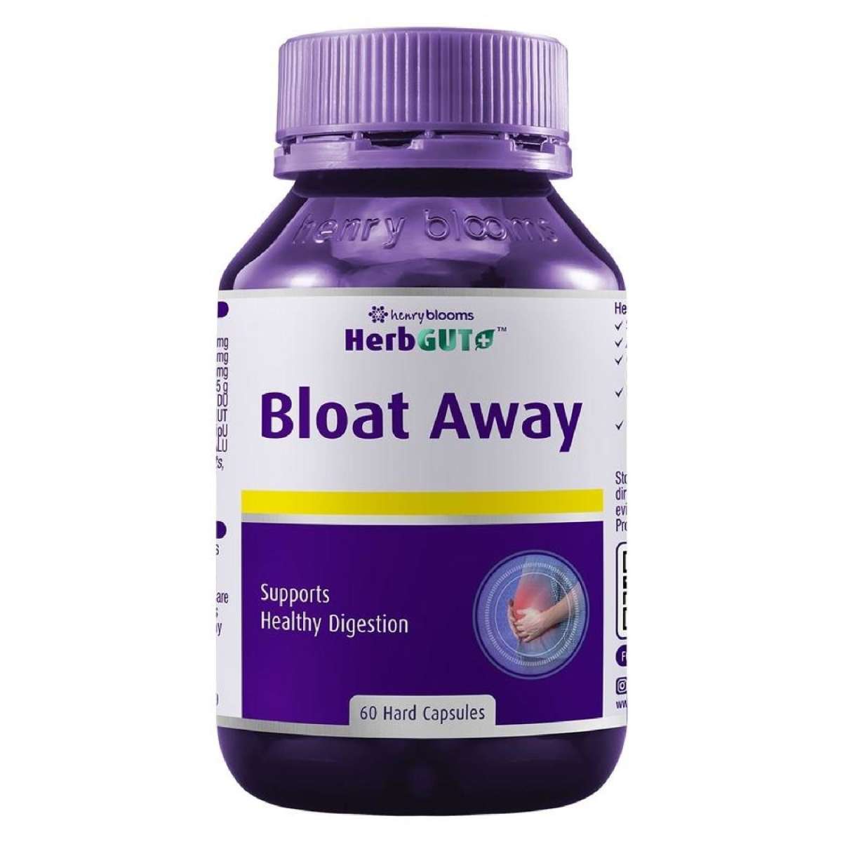 HerbGut + Bloat Away 60 Capsule