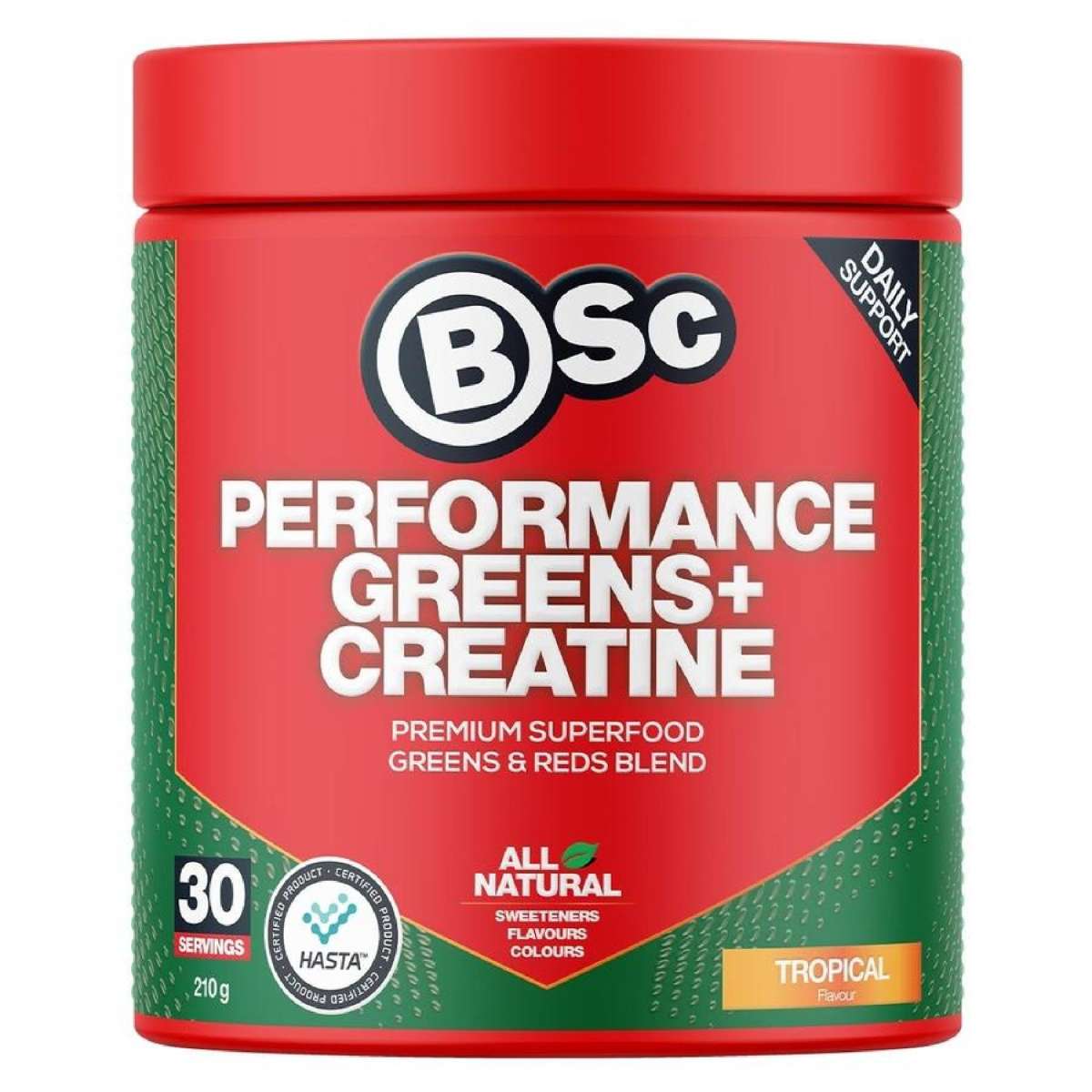 BSc Performance Greens + Creatine Tropical