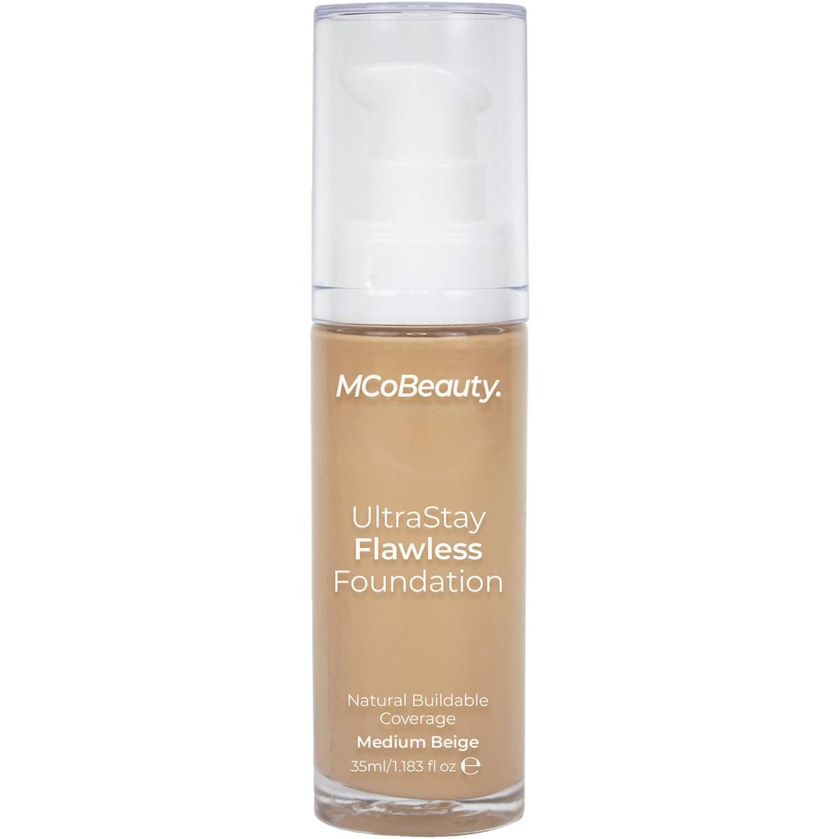Mcobeauty Ultra Stay Flawless Foundation Medium Beige