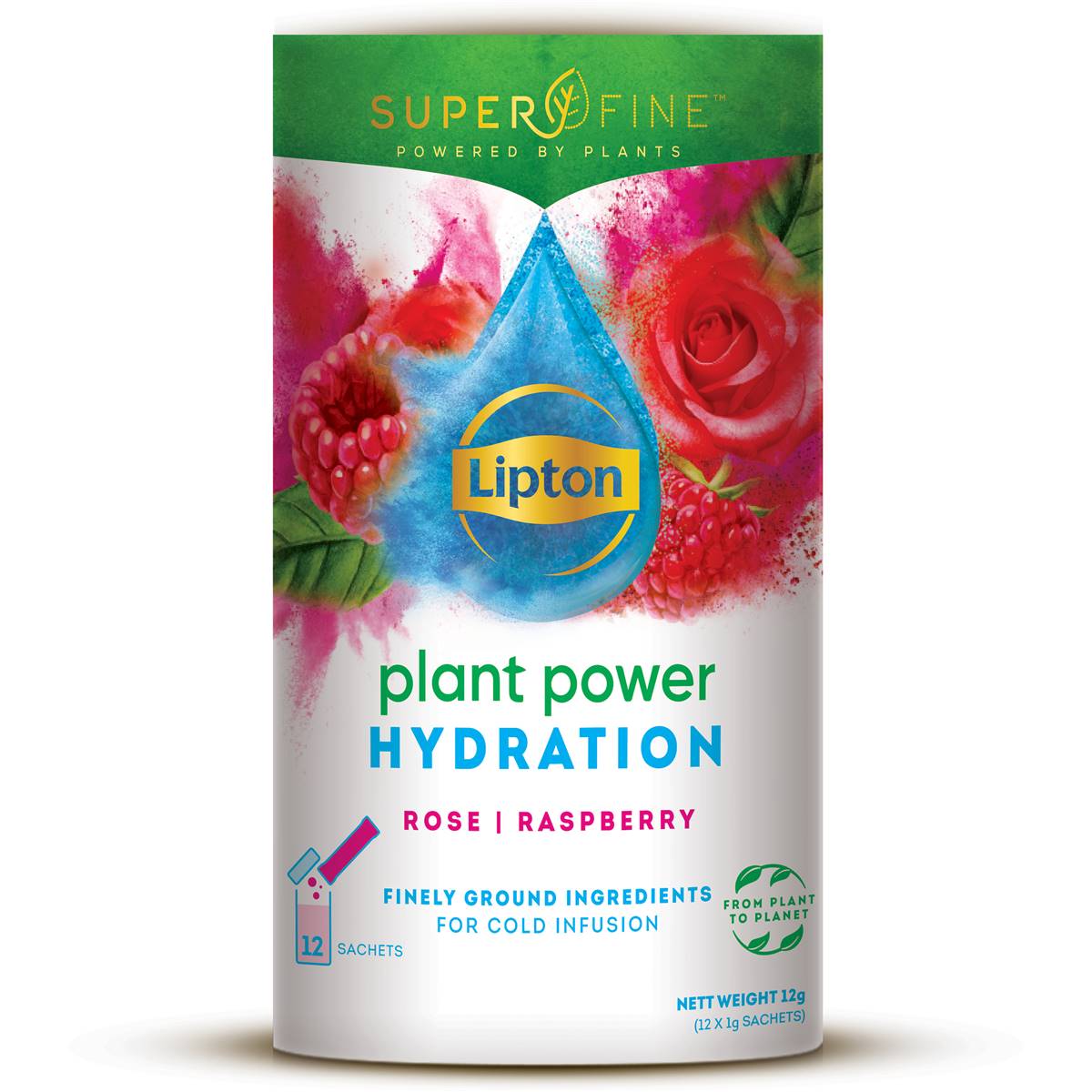 Lipton Superfine Cold Infusion Rose Raspberry