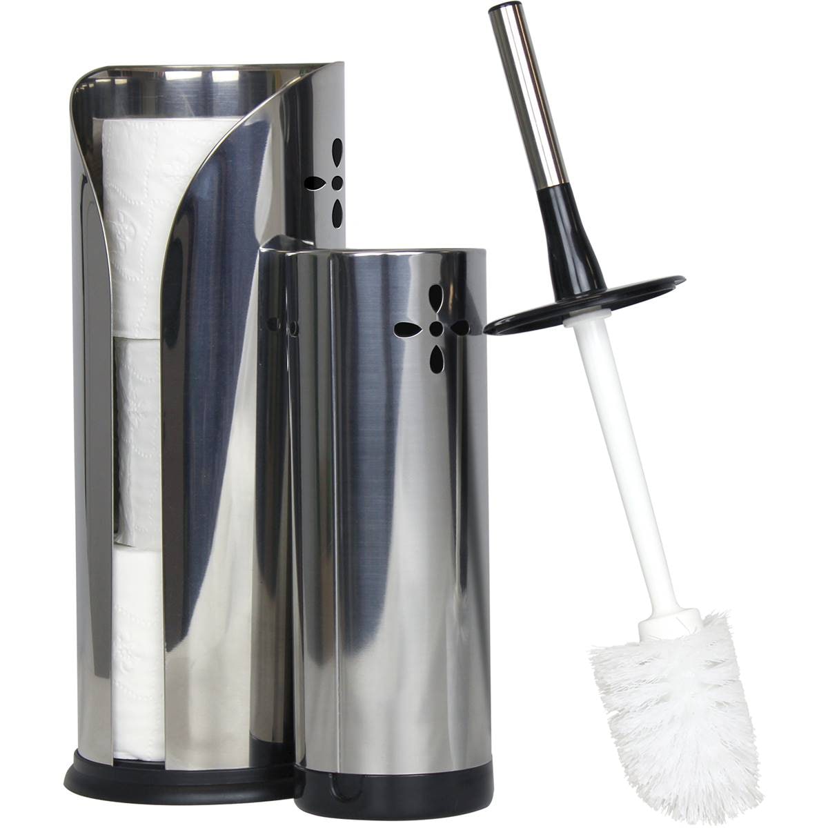 Sabco Toilet Brush & Roll Holder Set Each Woolworths