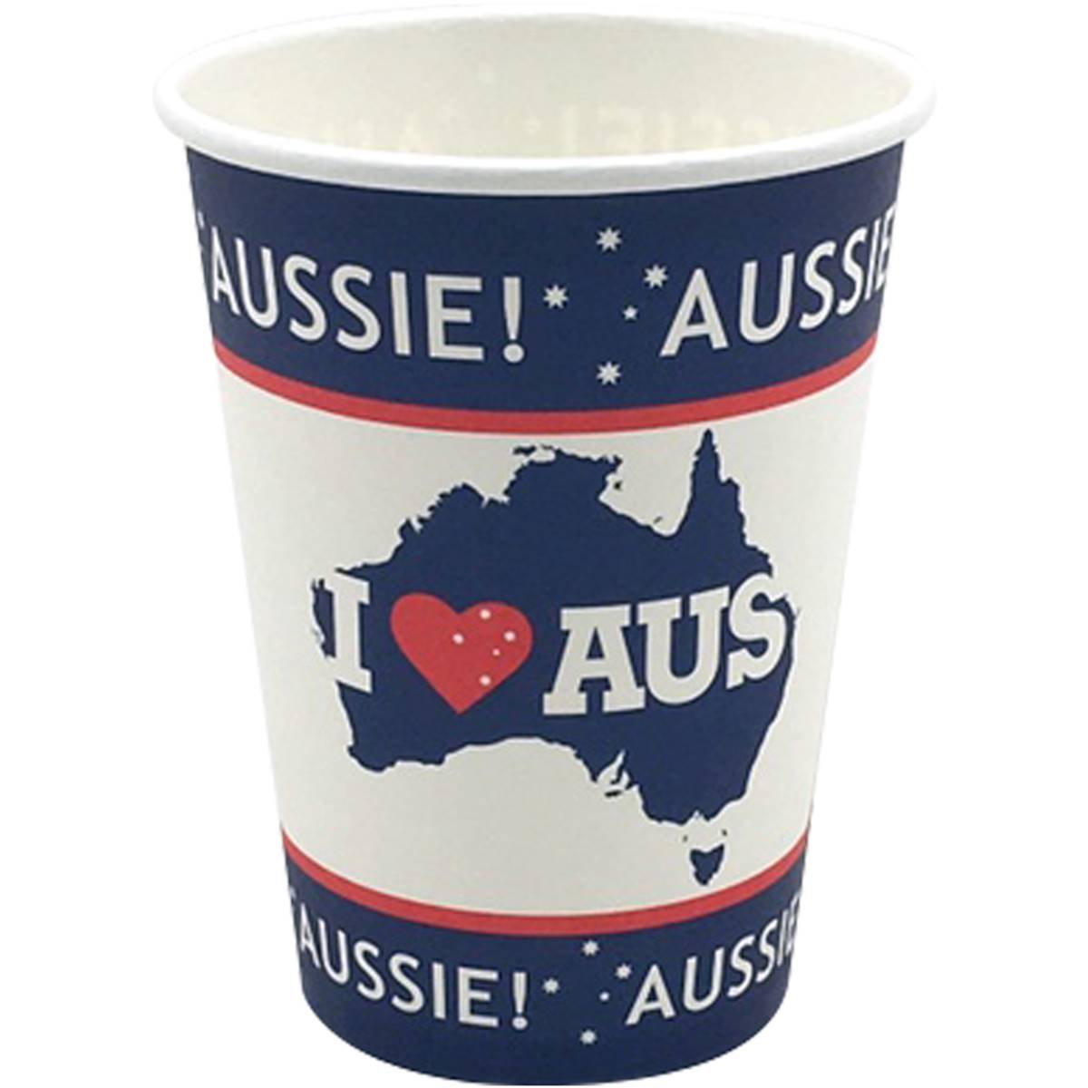 Australia Day Disposable Paper Cups 8 Pack Woolworths