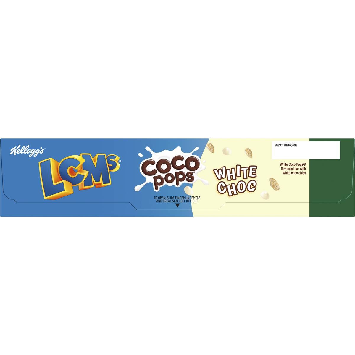 Kelloggs Lcms Coco Pops White Choc Snack Bars 12 Pack Woolworths 2302