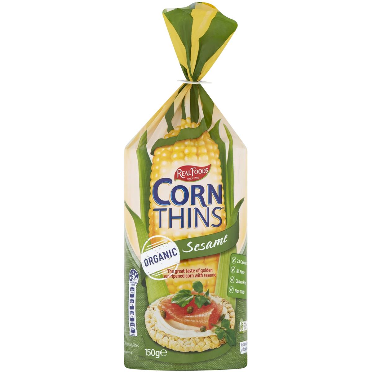 real-foods-corn-thins-sesame-150g-woolworths