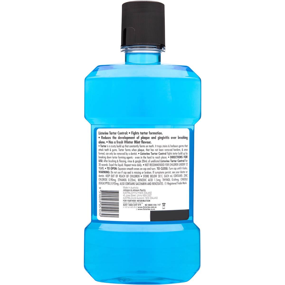 Listerine Tartar Control Mouthwash 1l Woolworths